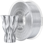 Пластик (філамент) для 3D принтера ELEGOO Silk PLA 1.75mm, 1кг, Silk Silver (50.203.0692)