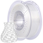 Пластик (філамент) для 3D принтера ELEGOO Silk PLA 1.75mm, 1кг, Silk White (50.203.0468)