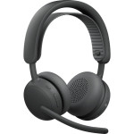 Гарнітура бездротова LOGITECH Zone Wireless 2 ES Teams Version w/receiver Graphite (981-001493)