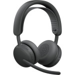 Гарнітура бездротова LOGITECH Zone Wireless 2 ES Teams Version Bluetooth Graphite (981-001512)