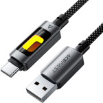 Кабель ACEFAST C21-04 USB-A to USB-C 1.2м Black