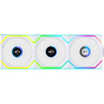 Комплект вентиляторов LIAN LI Uni Fan SL Wireless LCD 120 Reverse Blade White 3-Pack (G99.12RSLLCD1W3W.00)