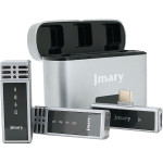 Беспроводной петличный микрофон JMARY MW-15 2.4G wireless Microphone for Mobile Type-C Silver