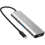 Порт-реплікатор J5CREATE 5-in-1 USB4 Dual 4K Multi-Port Hub (JCD401-N)