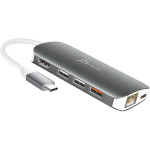 Порт-реплікатор J5CREATE 9-in-1 USB-C Multi Adapter (JCD383-N)
