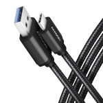Кабель AXAGON USB-C to USB-A 3.2 Gen 1 2м Black