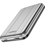 Повербанк MagSafe CHOETECH B655 Magnetic Wireless Power Bank 10W 5000mAh Silver