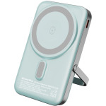 Повербанк з бездротовою зарядкою COLORWAY Power Bank MagSafe and Watch Wireless 22.5W 20000mAh Aquamarine (CW-PB100LPA2MT-WPDD)