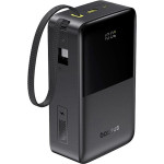 Повербанк BASEUS EnerFill FC51 Bipow 2 Pro Digital Display Power Bank with Built-in Cable 22.5W 30000mAh Cosmic Black (E0028100)