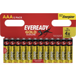 Батарейка ENERGIZER Eveready Gold AAA 12шт/уп (E304401300)