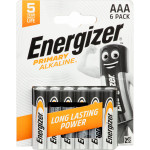 Батарейка ENERGIZER Primary AAA 6шт/уп (7234904)