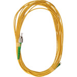 Оптический патч-корд ABEE LC/APC-FC/APC, SM, Simplex, 5м, Yellow