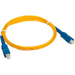 Оптический патч-корд RCI SC/UPC-SC/UPC, SM, Simplex, 5м, Yellow