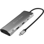 Порт-реплікатор J5CREATE 11-in-1 USB-C 4K60 Elite Multi-Monitor Mini Dock (JCD397-N)