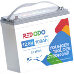 Акумуляторна батарея REDODO LiFePO4 12V 100Ah Mini (12.8В, 100Агод) (0730177734438)