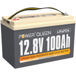 Акумуляторна батарея POWER QUEEN LiFePO4 12.8V 100Ah H190 (12.8В, 100Агод)