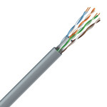 Кабель мережевий для зовнішньої прокладки ЗЗКМ UTP Cat.6 4x2x0.54 CU Black 305м (7091039)