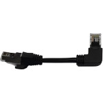 Патч-корд VOLTRONIC F/UTP Cat.5e CU 0.125м Black (PCM-FTP-CU-5E/28/0.125B)