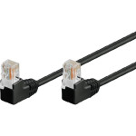 Патч-корд VOLTRONIC F/UTP Cat.5e CU 0.93м Black (PCM-FTP-CU-5E/28/0.93B)