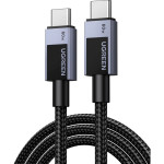 Кабель UGREEN USB-C to USB-C 60W 2м Space Gray (55775)