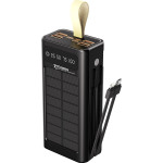 Повербанк з сонячною батареєю 7GO GPW-09 22.5W 30000mAh Black