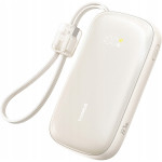 Повербанк BASEUS EnerFill FC21 Qpow 3 Ultra with Detachable Cable 22.5W 20000mAh Natural Titanium (E0027M01)