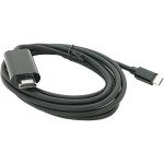 Кабель VOLTRONIC MHL 4K/2K USB-C to HDMI 1м Black