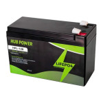 Акумуляторна батарея HUB POWER LiFePO4 HPL-128 (12.8В, 8Агод)