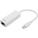Мережевий адаптер DIGITUS USB Type C 3.0 Gigabit Ethernet Adapter White (DN-3024)