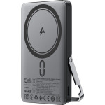 Повербанк з бездротовою зарядкою ACEFAST M16 Magnetic Fast Wireless Charge Power Bank PD18W 5000mAh Black