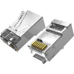 Конектор VENTION RJ-45 FTP Cat.6a 10шт/уп Silver (IDFR0-10)