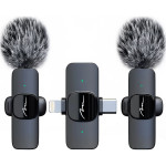 Беспроводной петличный микрофон MEDIA-TECH Micro-Mic Duo (MT416)