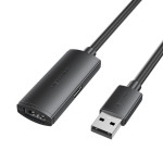 Активний USB подовжувач VENTION USB 2.0 AM/AF 30м Black (CBKBT)