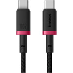 Кабель BASEUS Dura Series Fast Charging Cable Type-C to Type-C 100W 2м Black/Red (P10377803U01-03)