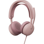 Гарнітура LOGITECH Zone Wired 2 UC Version Rose (981-001620)