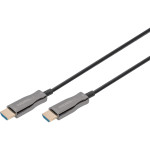 Кабель оптичний (AOC) DIGITUS AOC Hybrid Fiber Optic Cable UHD 4K HDMI v2.0 15м Black (AK-330125-150-S)