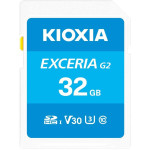 Карта пам'яті KIOXIA (Toshiba) SDHC Exceria G2 32GB UHS-I U3 V30 Class 10 (LNEX2L032GG4)