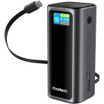 Повербанк CHOETECH B815C 1xUSB-C, 1xUSB-A, PD3.0, QC3.0 with built-in cable USB-C 130W 20000mAh