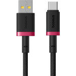 Кабель BASEUS Dura Series Fast Charging Cable USB-A to Type-C 60W 1м Black/Red (P10377802U01-01)
