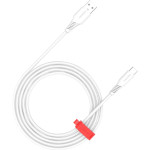 Кабель CANYON OnWire 18TP USB-A to USB-C 18W 2м White (CNS-AC18SC20W)