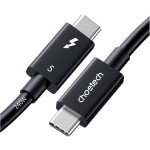 Кабель CHOETECH A3011 Thunderbolt5 (80Gbps) PD 240W, 8K@60Hz, 1м Black
