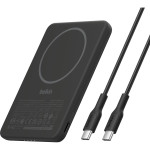 Повербанк з бездротовою зарядкою BELKIN BoostCharge Slim Magnetic Power Bank 5K 15W 5000mAh Black (BPD010HQBK)