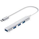 USB-хаб VEGGIEG USB-C to 1xUSB3.0, 3xUSB2.0 (V-K301)