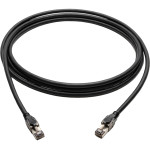 Патч-корд DIGITUS SSTP Cat.8.1 CU 0.5м Black (DK-1843-005)