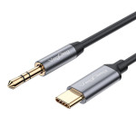 Кабель VEGGIEG V-A624 AUX USB-C to 3.5mm 1м Black