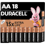 Батарейка DURACELL Basic AA 18шт/уп (81545414)