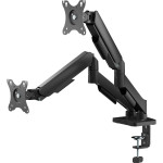 Кріплення настільне для 2-х моніторів GEMBIRD MA-DA2U-01 17"-32" Black