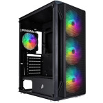 Корпус 1STPLAYER Firebase X5 4F1+PS-600FK Black 600W