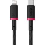 Кабель BASEUS Dura Series Fast Charging Cable Type-C to Lightning 20W 2м Black/Red (P10377800U01-03)