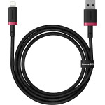 Кабель BASEUS Dura Series Fast Charging Cable USB to Lightning 1м Black/Red (P10377801U01-01)